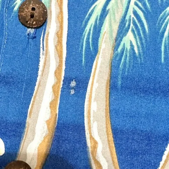 Kahala Hawaiian Shirt John Severson Mens Size XL Button Shirt Short Sleeve Rayon - Picture 9 of 11